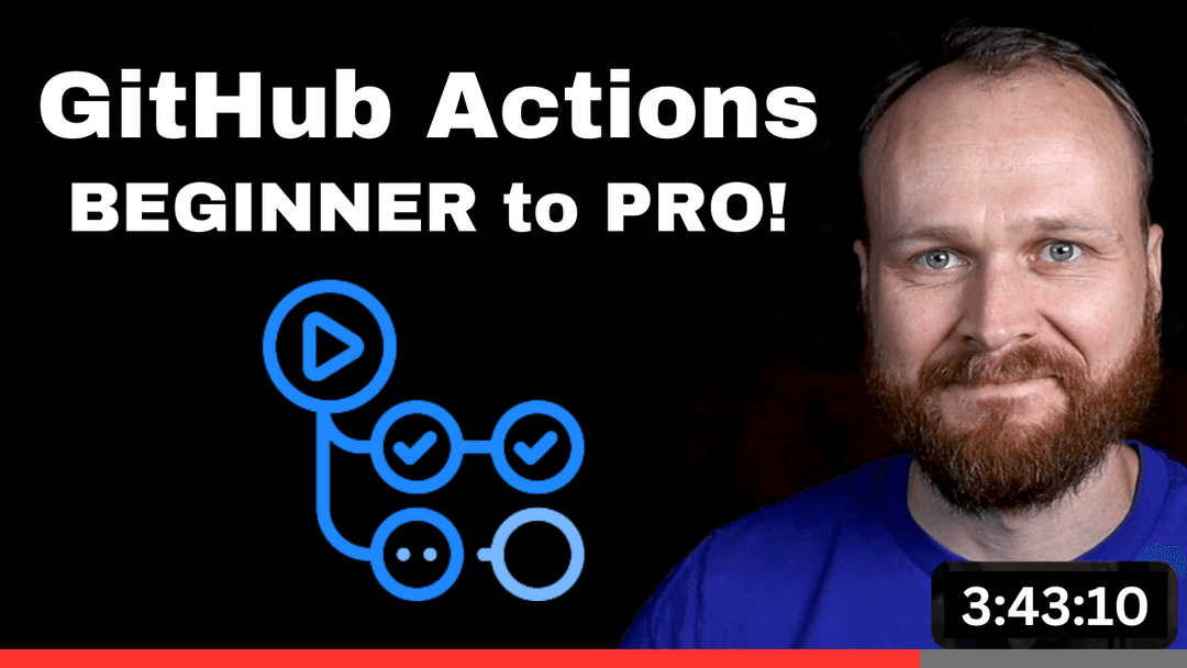 GitHub Actions Course Thumbnail